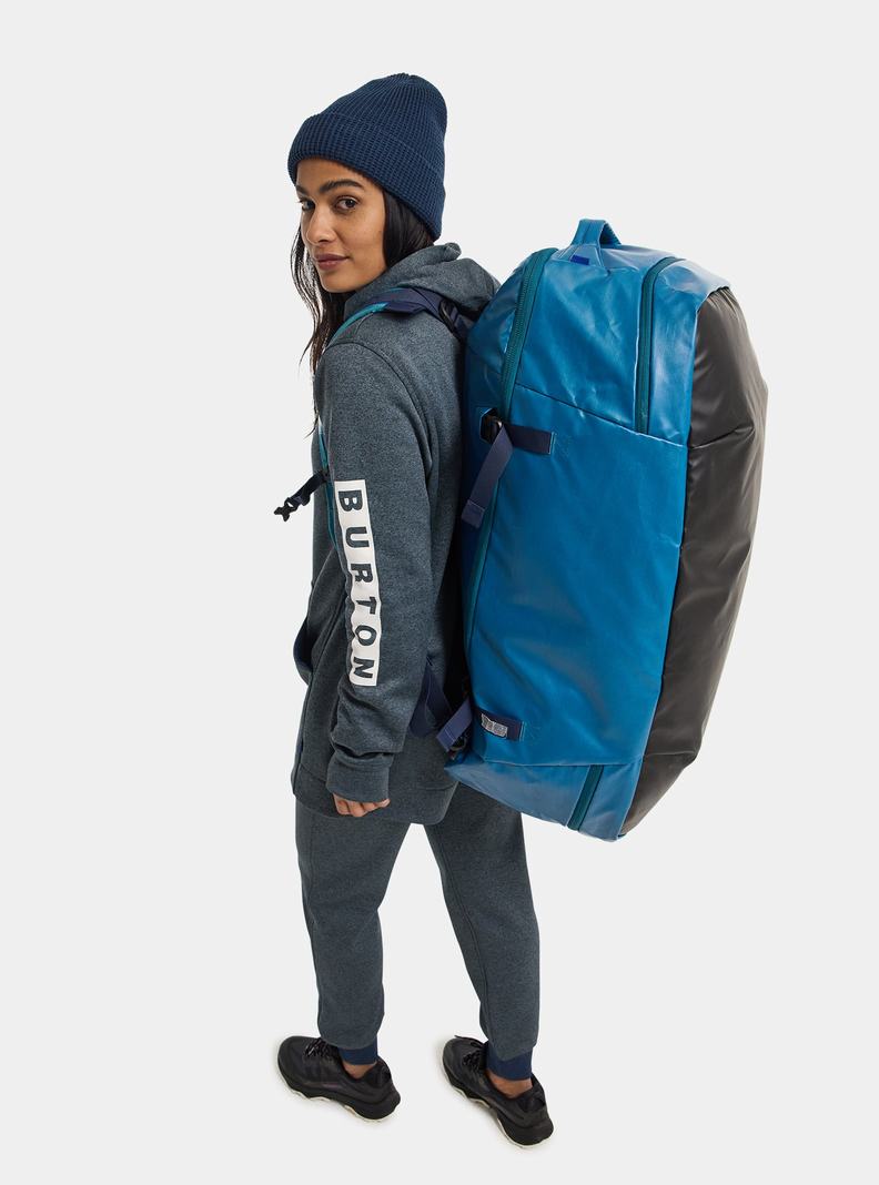 Sac à Dos Burton Multipath 90L Large Duffel Unisex Bleu | 391428-TRC