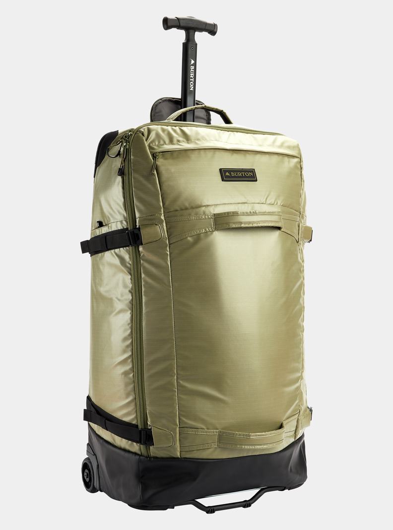 Sac à Dos Burton Multipath Checked 90L Travel Unisex Vert Olive | 486251-UKP