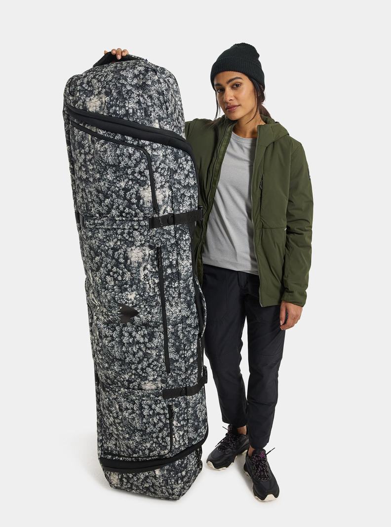 Sac à Dos Burton Wheelie Flight Attendant Snowboard Unisex Vert Foncé | 172935-HDL