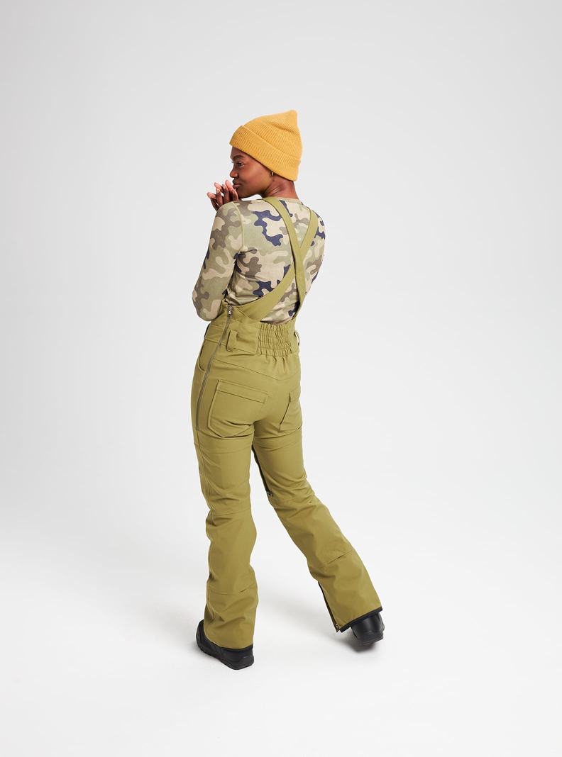 Salopette Burton Avalon - Alti Femme Vert Olive | 673145-FKG