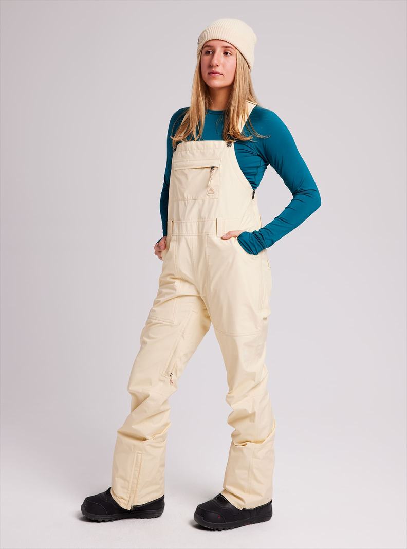 Salopette Burton GORE-TEX Avalon Femme Beige | 258916-EXA