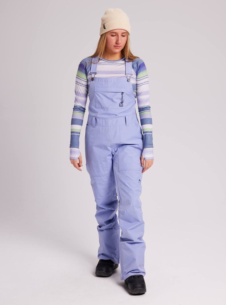 Salopette Burton GORE-TEX Avalon Femme Violette | 457316-YNO