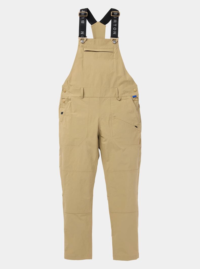 Salopette Burton Multipath Utility Overalls Femme Kaki | 936785-NFC