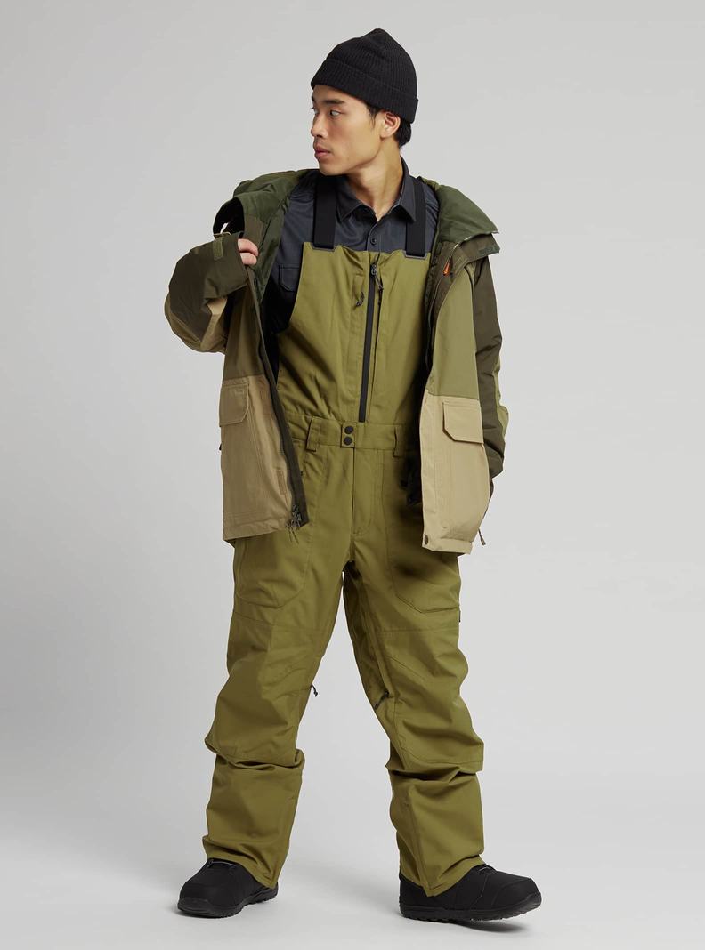 Salopette Burton Reserve (Alti) Homme Vert Olive | 218096-ASO