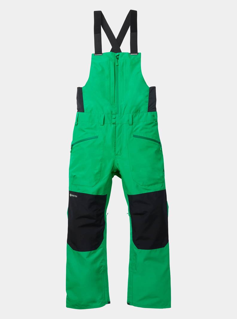 Salopette Burton Reserve GORE‑TEX 2L Homme Vert Noir | 094721-UVJ