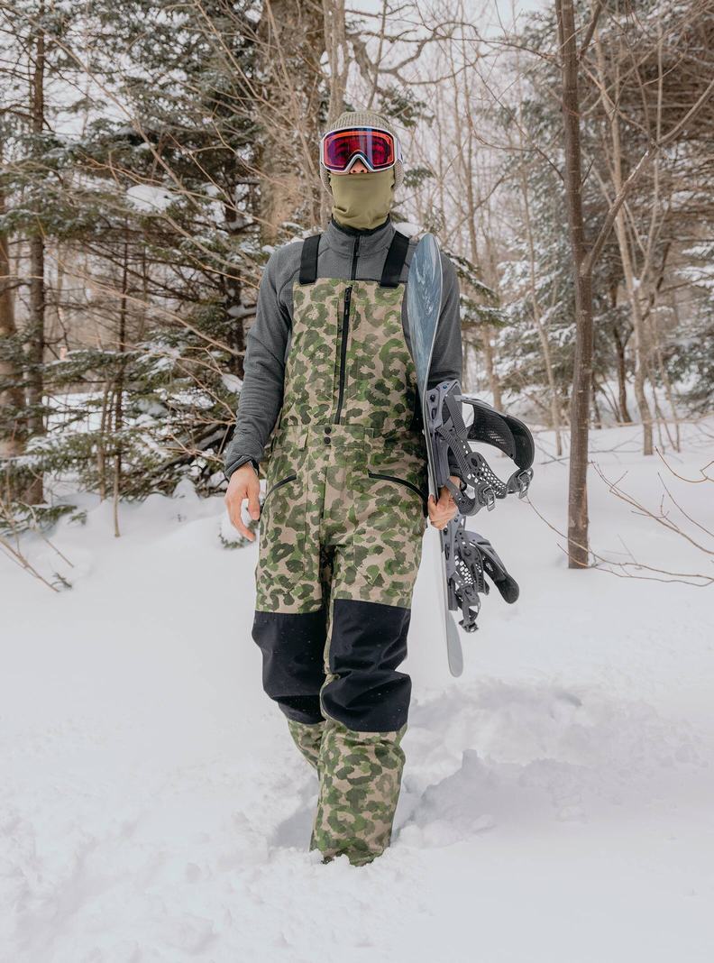 Salopette Burton Reserve GORE‑TEX 2L Homme Camouflage Noir | 408356-BCR