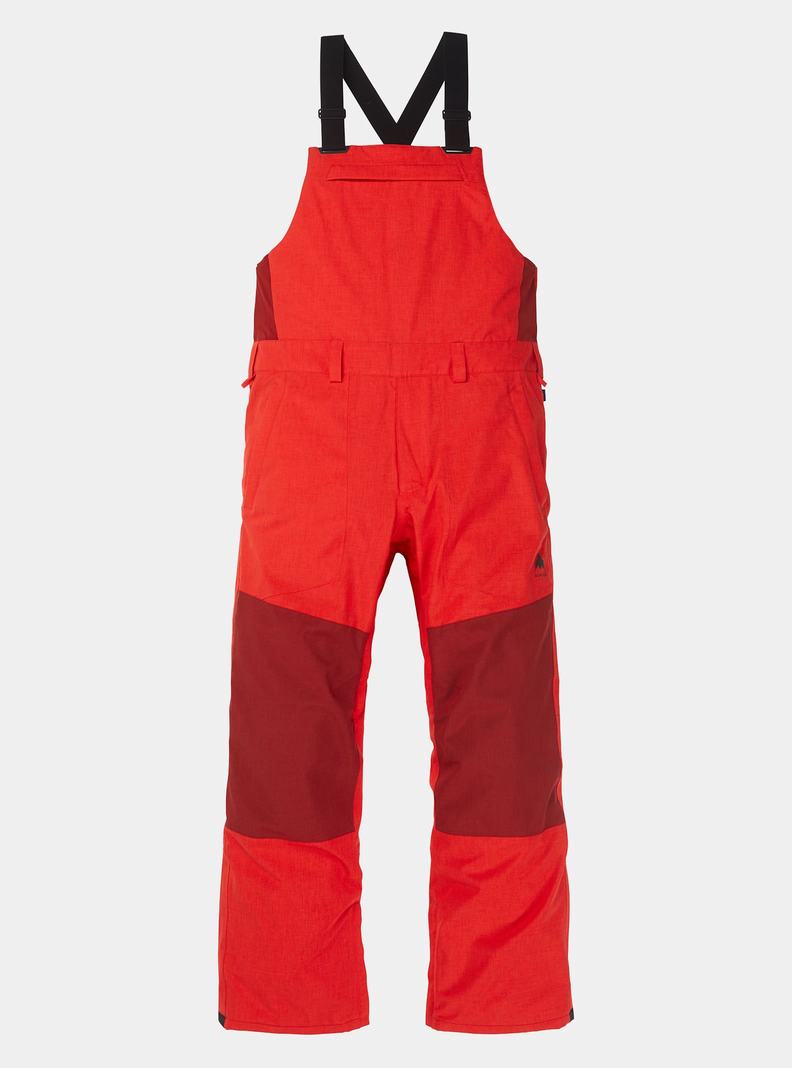 Salopette Burton Snowdial Homme Rose Orange Rose | 674809-BXP
