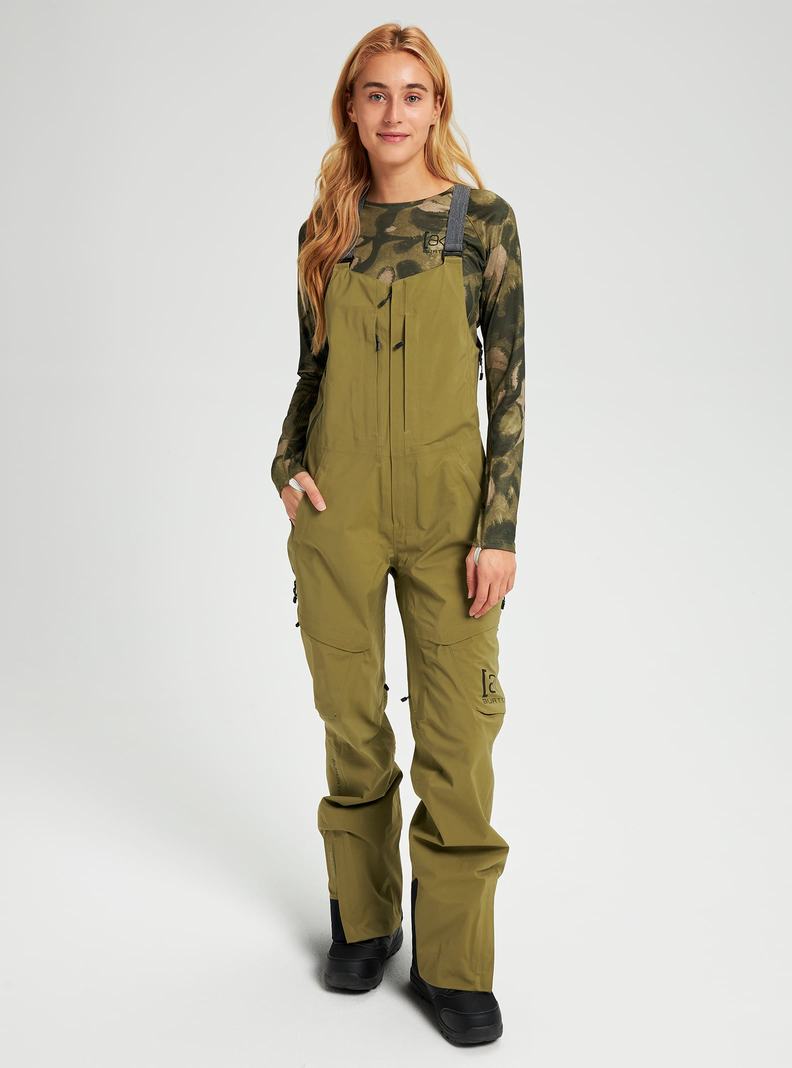 Salopette Burton [ak] GORE‑TEX 3L Kimmy Femme Vert Olive | 183920-JYK