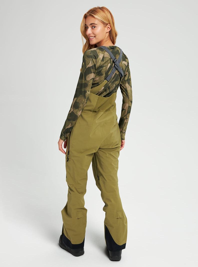 Salopette Burton [ak] GORE‑TEX 3L Kimmy Femme Vert Olive | 183920-JYK