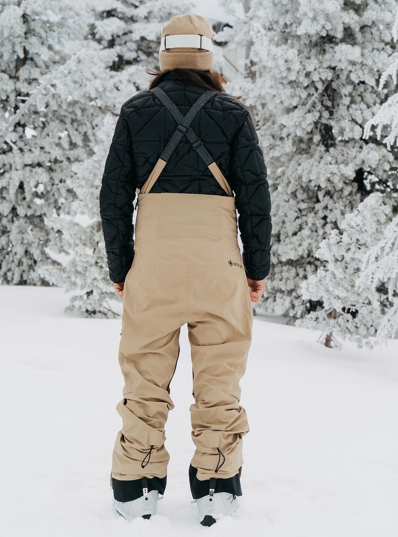 Salopette Burton [ak] Kimmy GORE-TEX 2L Femme Kaki | 957314-BWG