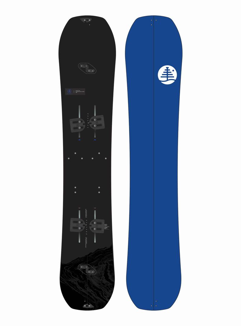 Snowboards Burton Family Tree Hometown Hero X Camber Splitboard Homme | 415790-TEB