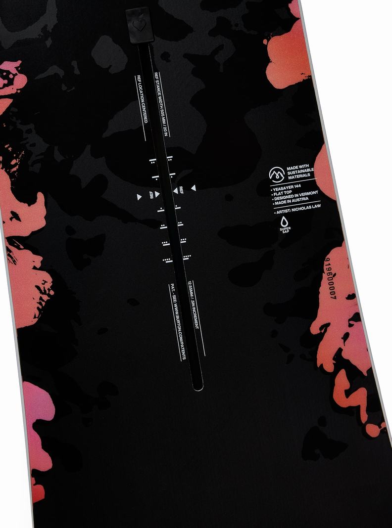 Snowboards Burton Yeasayer Plates Top Femme | 192706-PJE