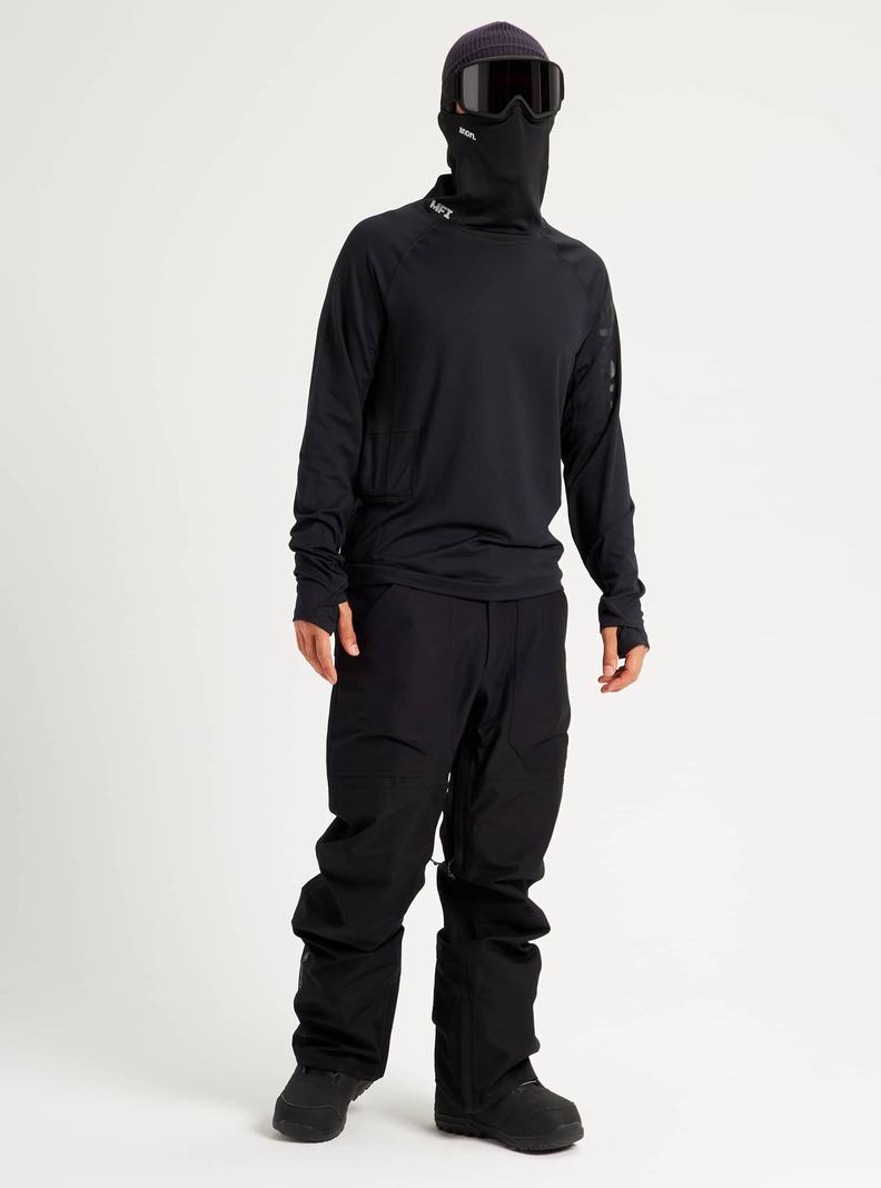 Sous-couches Burton Anon MFI® Legere Long Sleeve Homme Noir | 798350-QHD