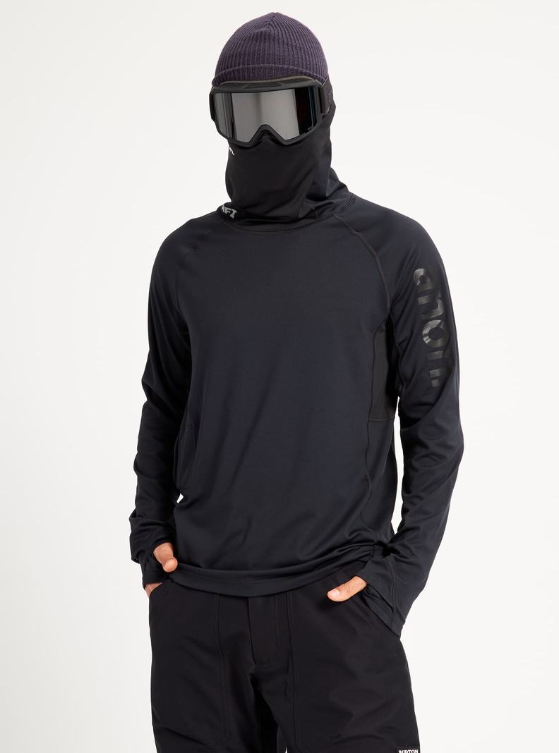 Sous-couches Burton Anon MFI® Legere Long Sleeve Homme Noir | 798350-QHD