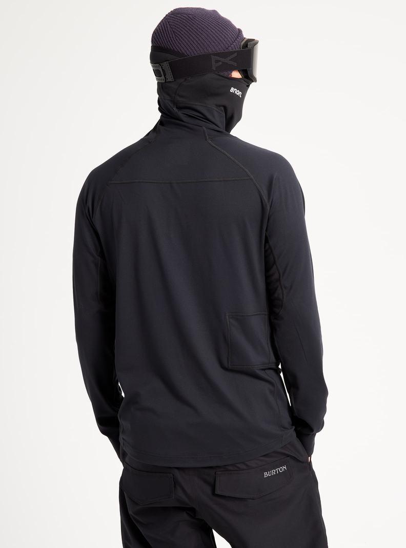 Sous-couches Burton Anon MFI® Legere Long Sleeve Homme Noir | 798350-QHD