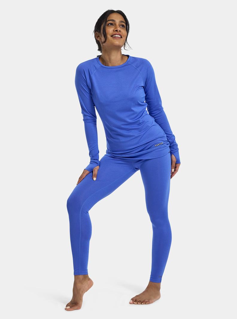 Sous-couches Burton Legere X Base Layer Pants Femme Bleu | 095467-MYA