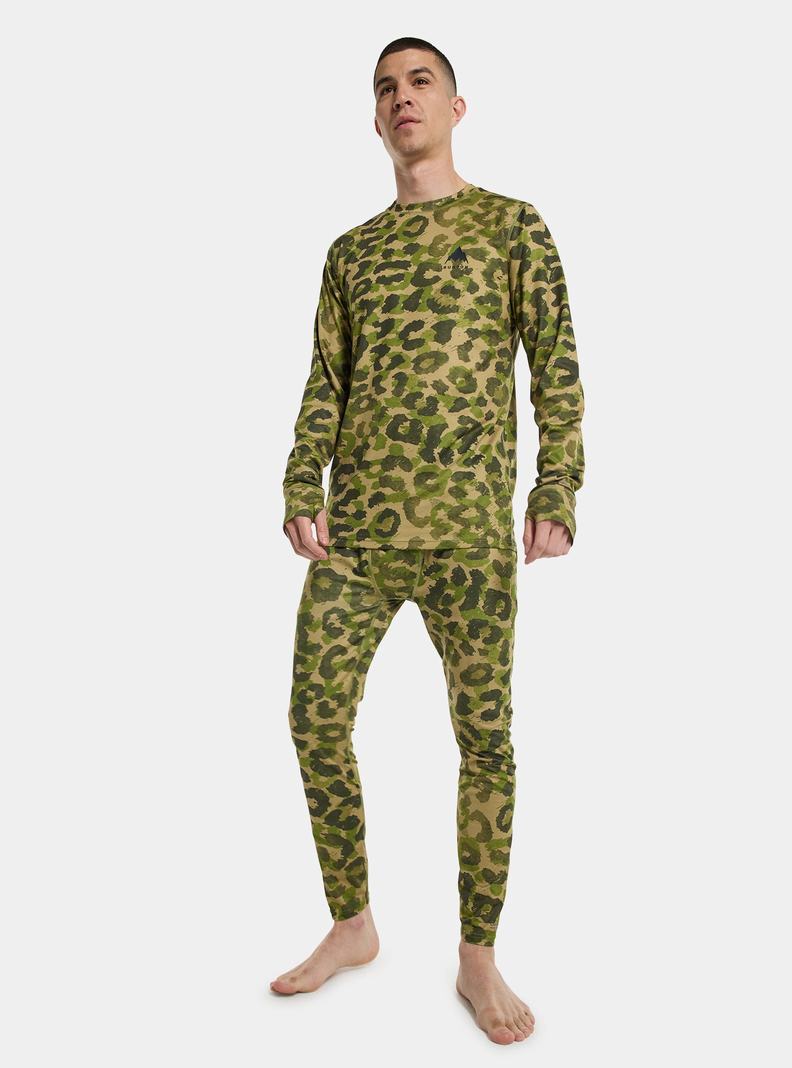 Sous-couches Burton Legere X Base Layer Pants Homme Kaki Vert | 137298-THG
