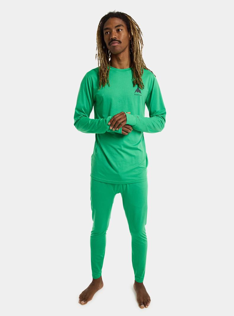 Sous-couches Burton Legere X Base Layer Pants Homme Vert | 372094-GXY