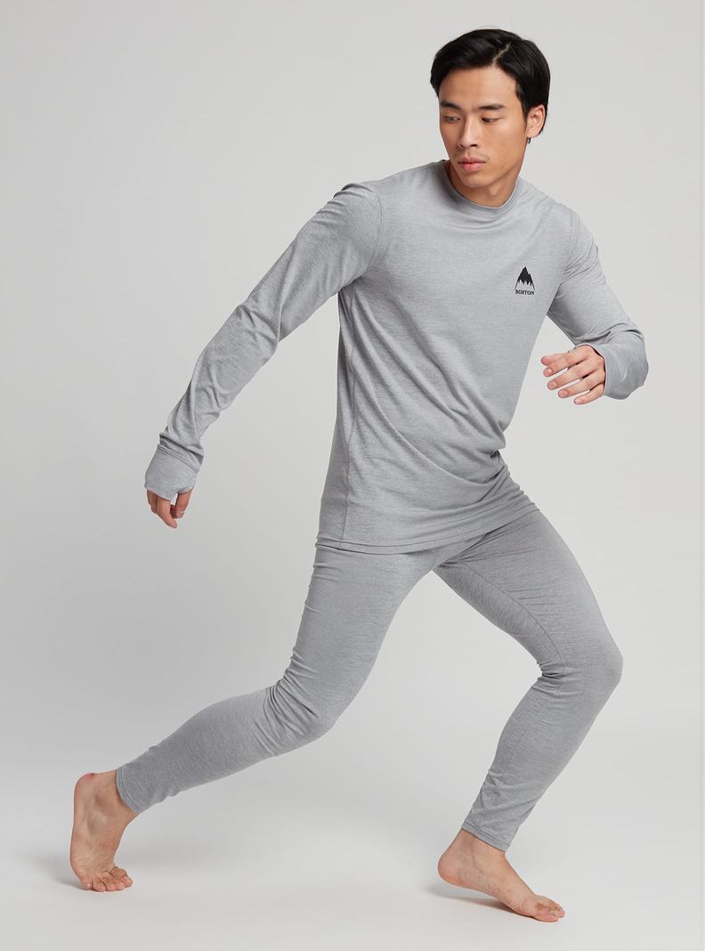 Sous-couches Burton Legere X Homme Grise | 184659-JAW