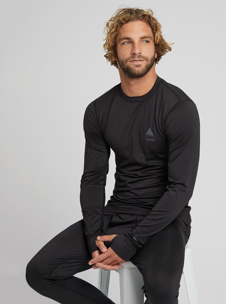 Sous-couches Burton Legere X Homme Noir | 401627-CXA