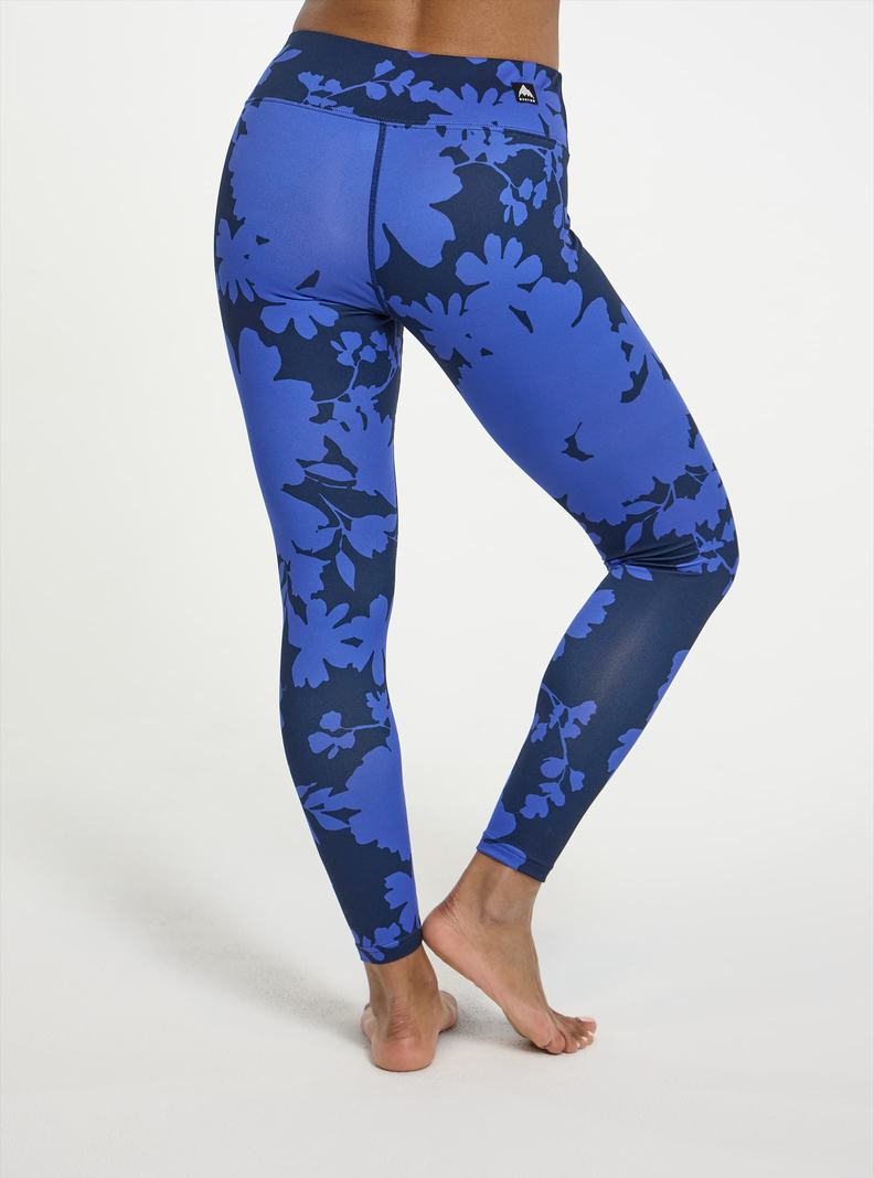 Sous-couches Burton Midweight Base Layer Pants Femme Bleu | 586391-LWV