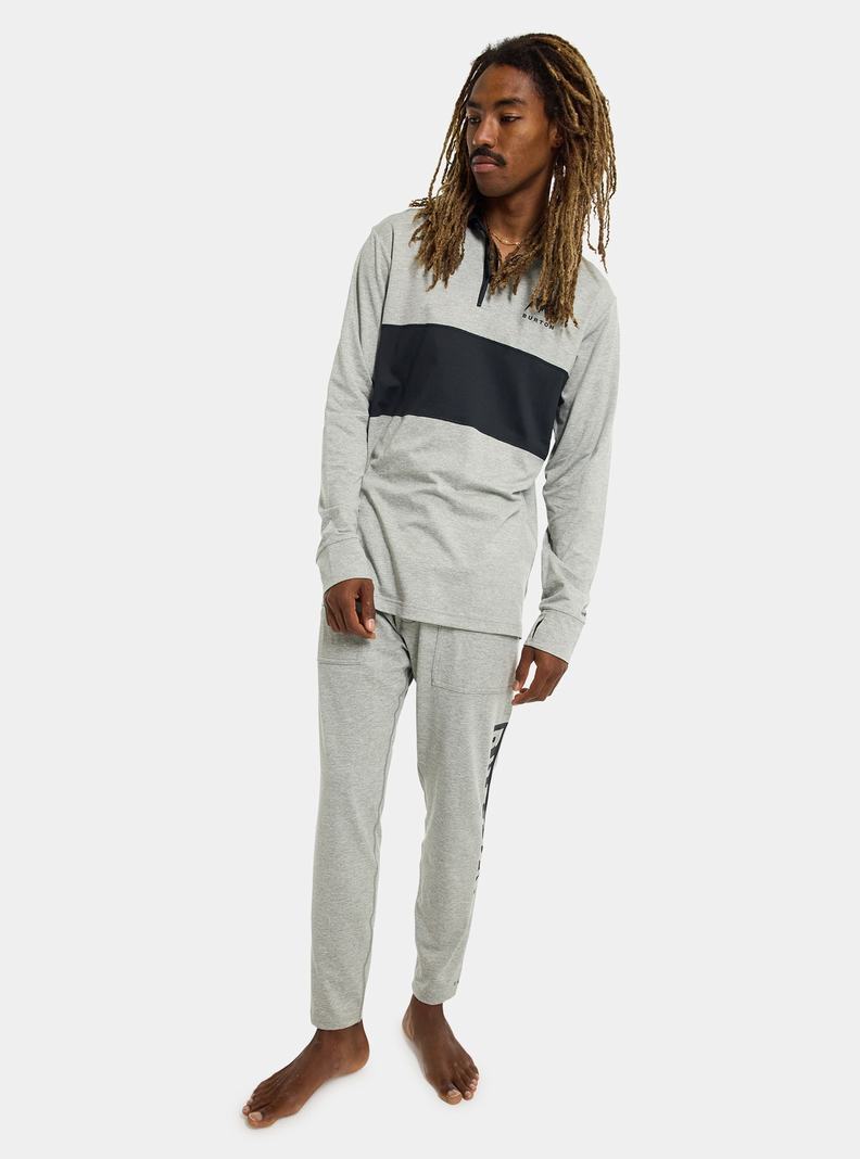 Sous-couches Burton Midweight Base Layer Stash Pants Homme Grise | 751804-BJW
