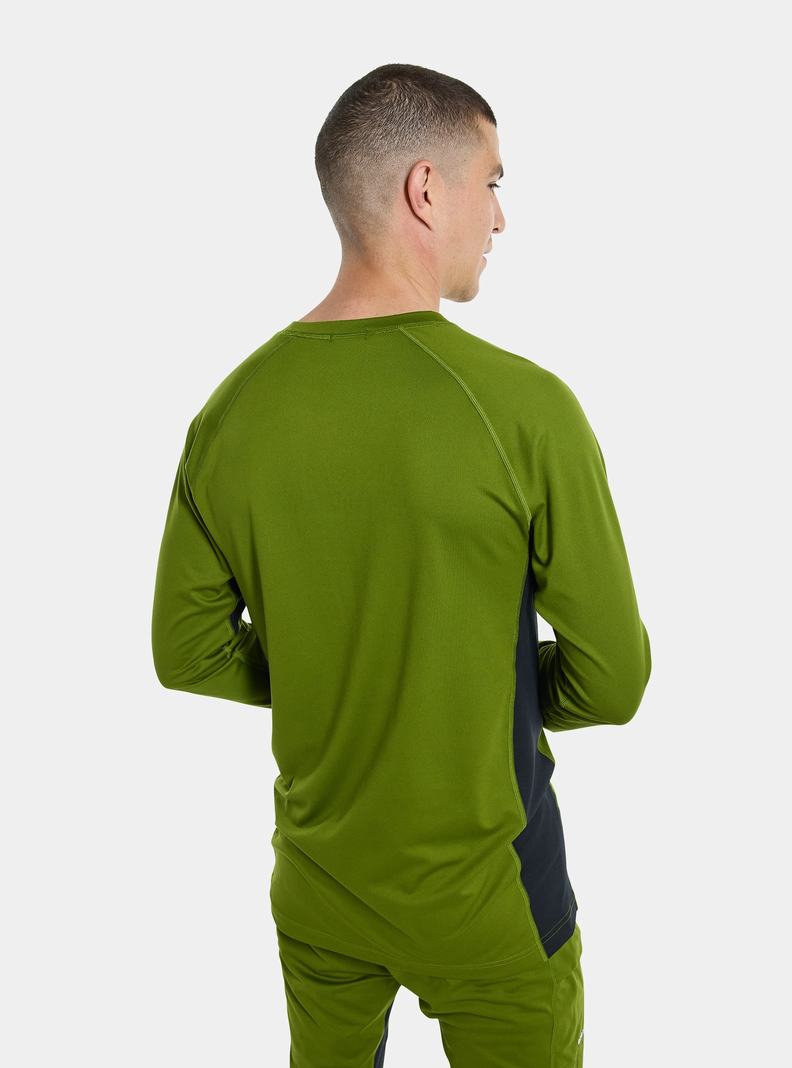 Sous-couches Burton Midweight X Base Layer Crewneck Homme Vert | 179268-DPJ