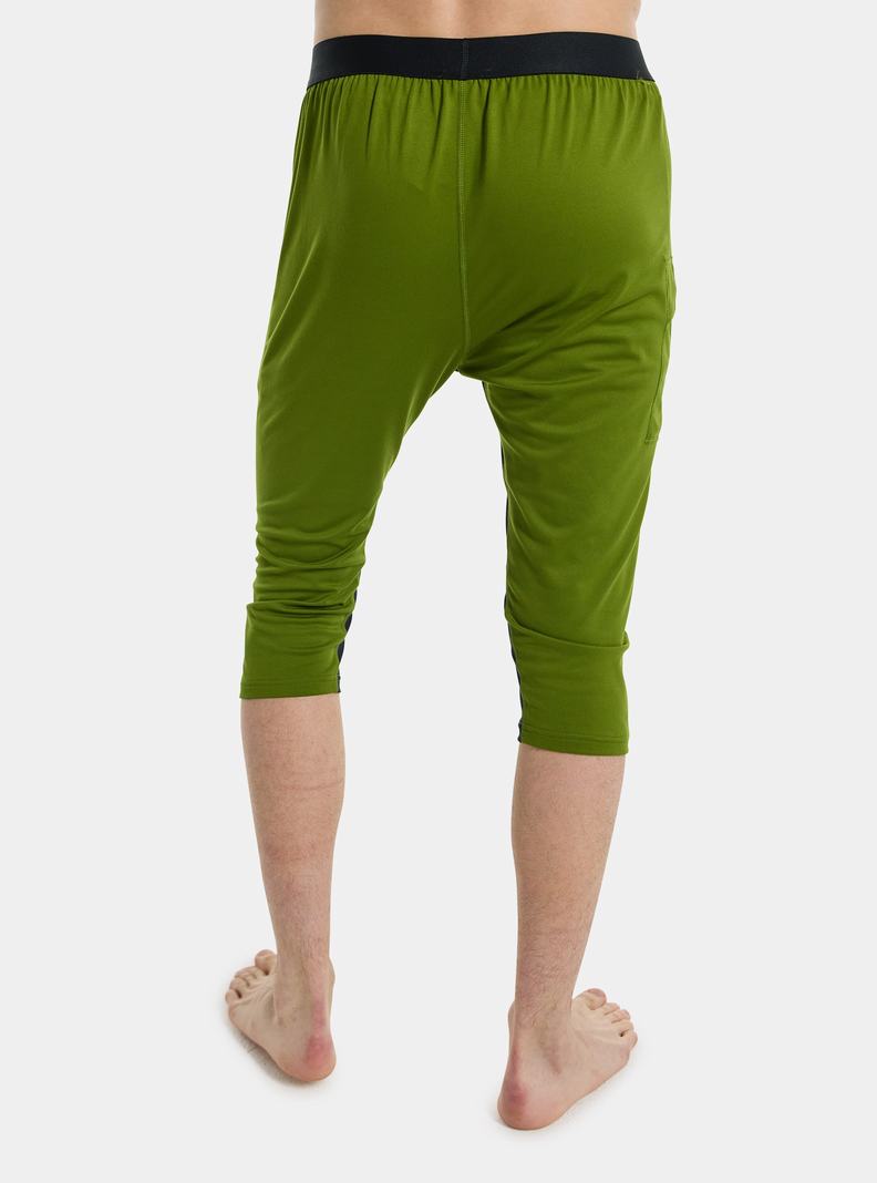 Sous-couches Burton Midweight X Base Layer Three-Quarter Boot Pants Homme Vert | 526891-CGW