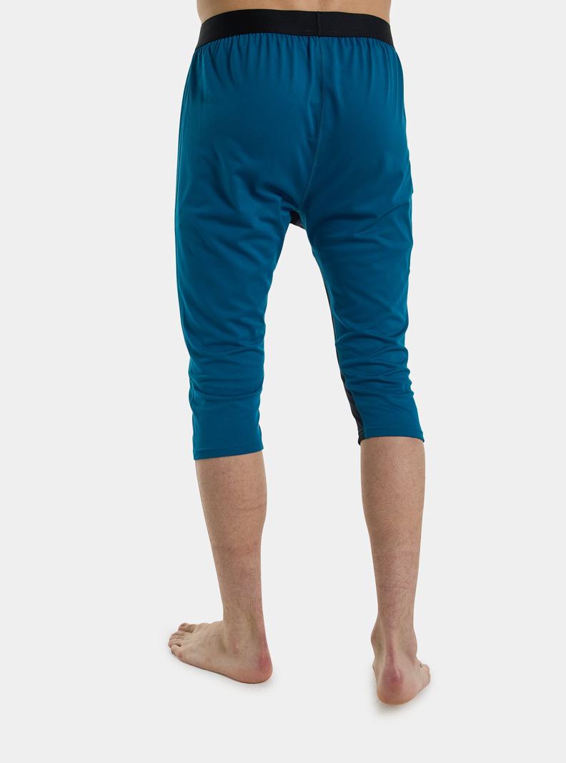 Sous-couches Burton Midweight X Base Layer Three-Quarter Boot Pants Homme Bleu | 796213-IJA