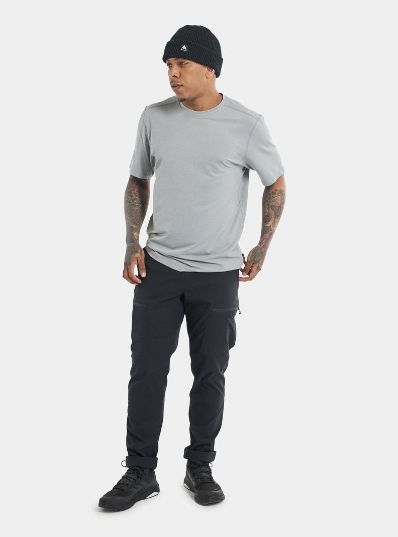 Sous-couches Burton Multipath Essential Tech Corta Sleeve Homme Grise | 059341-GIB