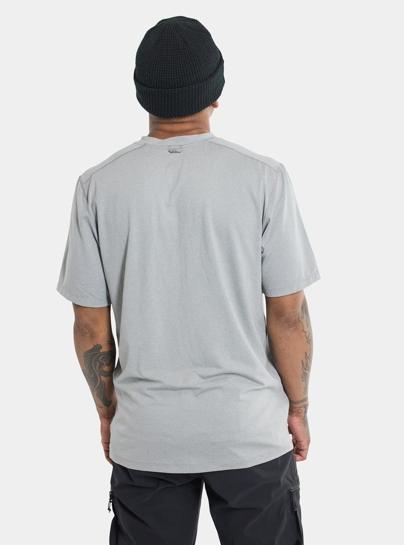 Sous-couches Burton Multipath Essential Tech Corta Sleeve Homme Grise | 059341-GIB