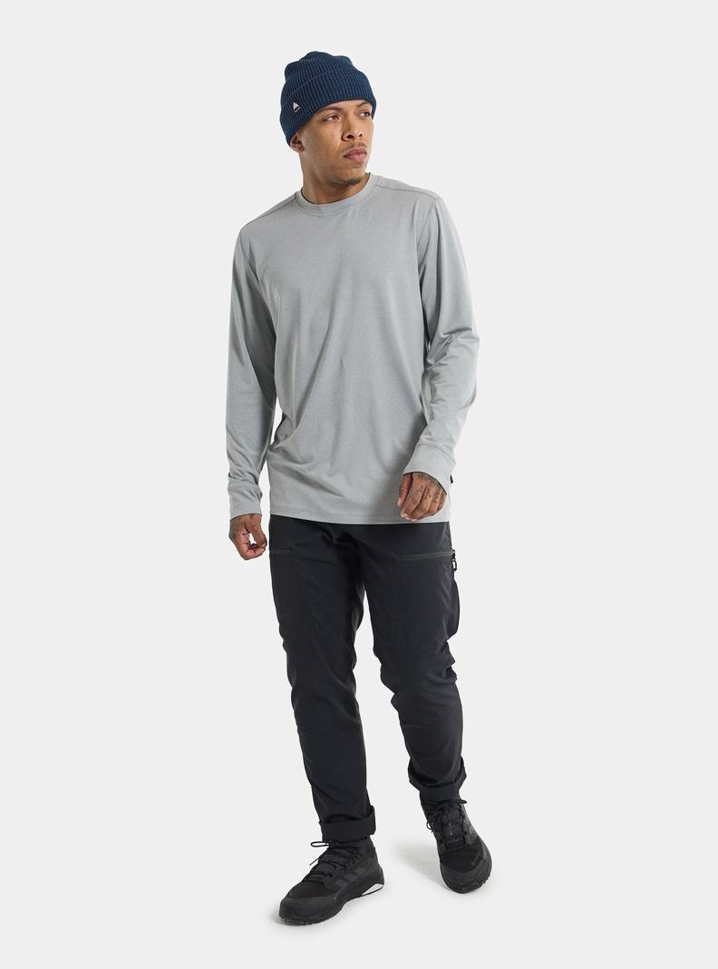Sous-couches Burton Multipath Essential Tech Long Sleeve Homme Grise | 064832-ISD