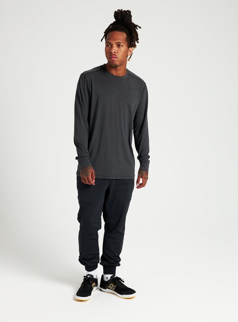 Sous-couches Burton Multipath Essential Tech Long Sleeve Homme Noir | 154903-LJA
