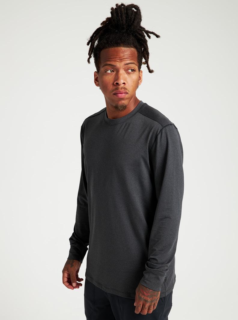 Sous-couches Burton Multipath Essential Tech Long Sleeve Homme Noir | 154903-LJA