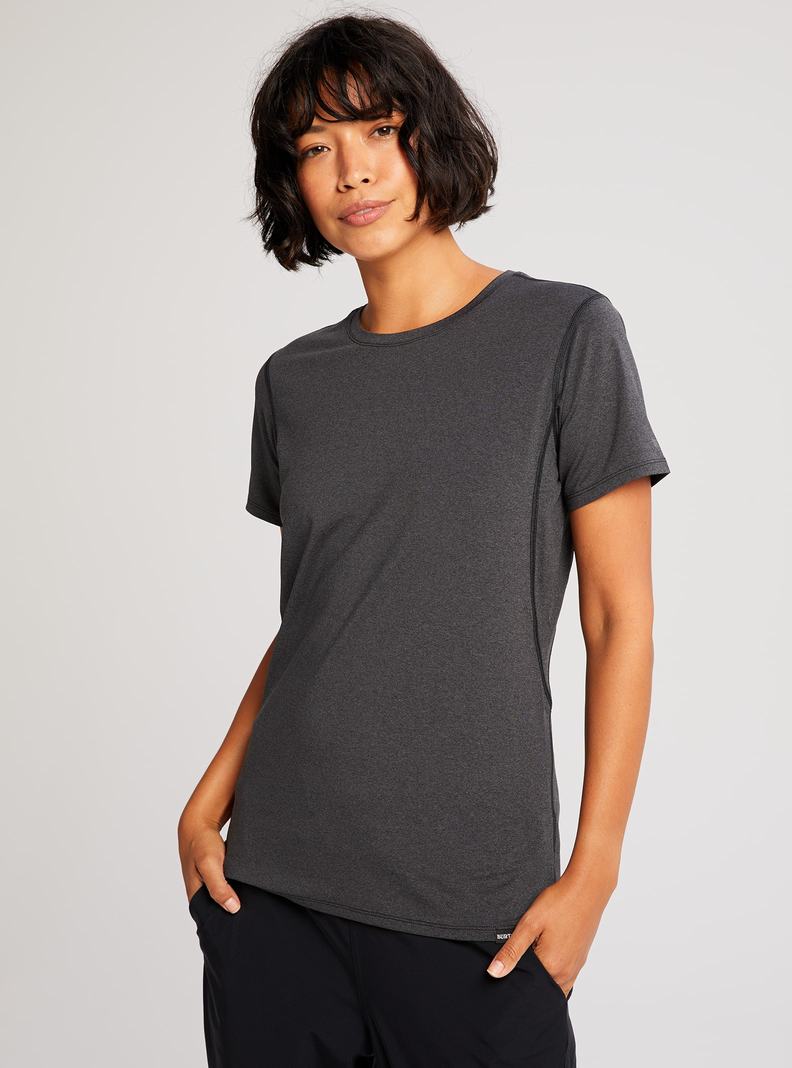Sous-couches Burton Multipath Essential Tech Corta Sleeve Femme Noir | 405283-JKB