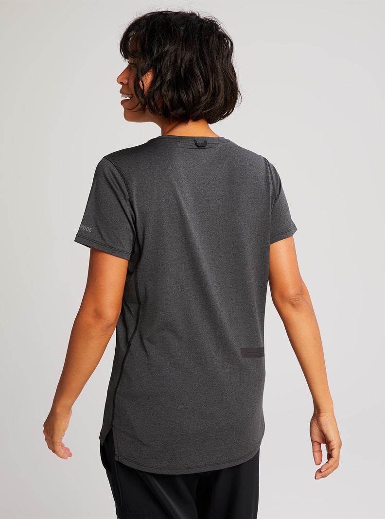 Sous-couches Burton Multipath Essential Tech Corta Sleeve Femme Noir | 405283-JKB