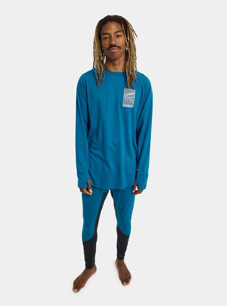 Sous-couches Burton Roadie Homme Bleu | 214079-KWY