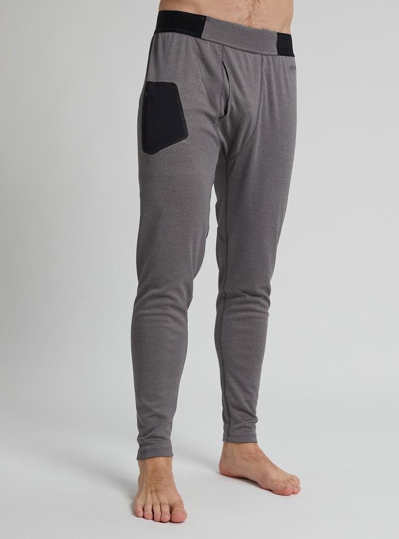 Sous-couches Burton [ak] Baker Power Laine™ Homme Grise Foncé | 839125-KFT