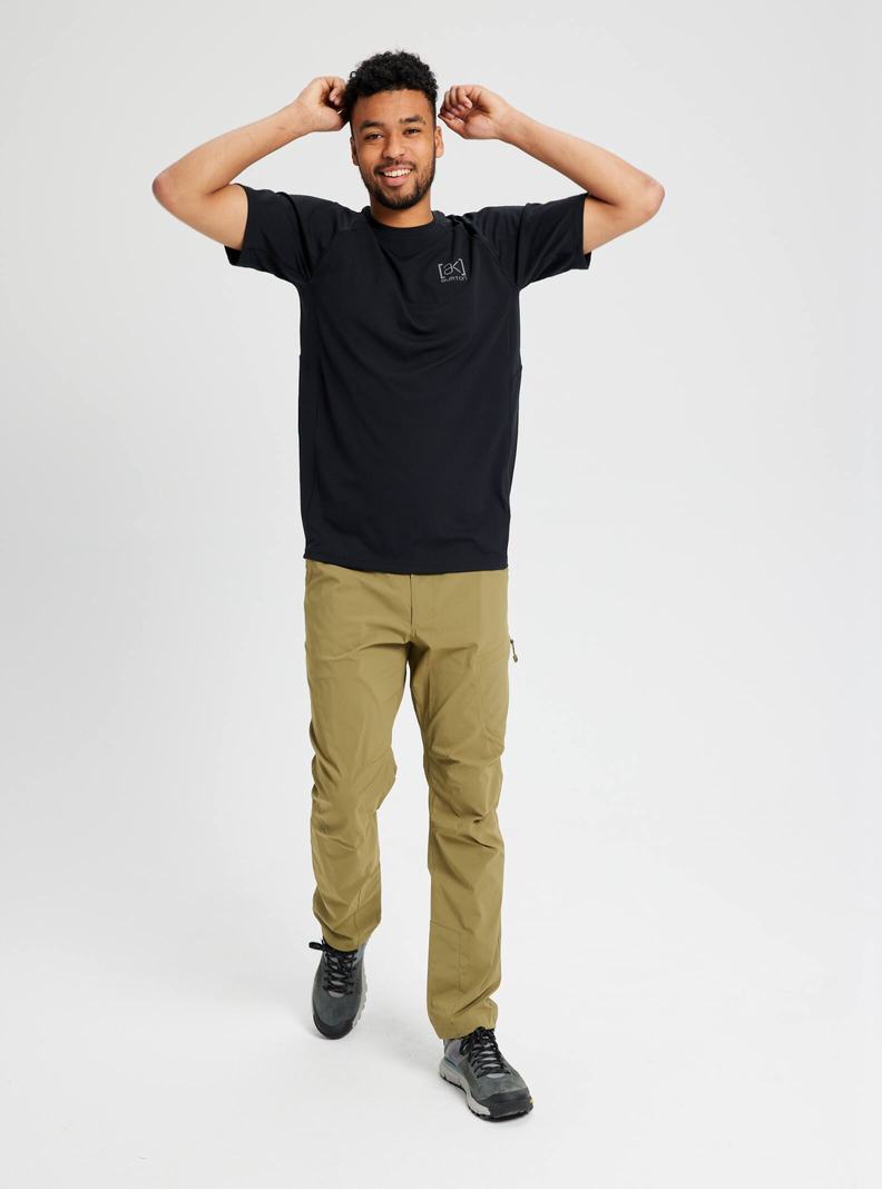 Sous-couches Burton [ak] Helium Power Dry Corta Sleeve Homme Noir | 596783-CLR