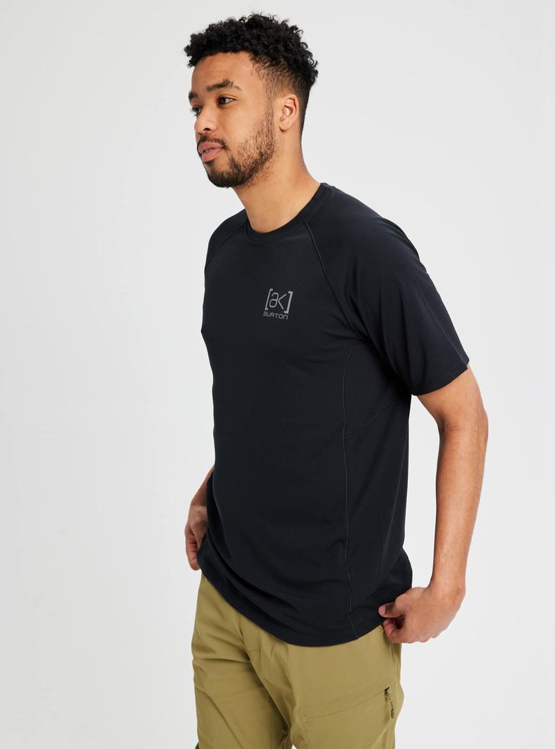 Sous-couches Burton [ak] Helium Power Dry Corta Sleeve Homme Noir | 596783-CLR