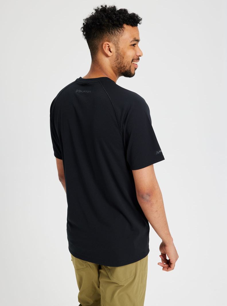 Sous-couches Burton [ak] Helium Power Dry Corta Sleeve Homme Noir | 596783-CLR
