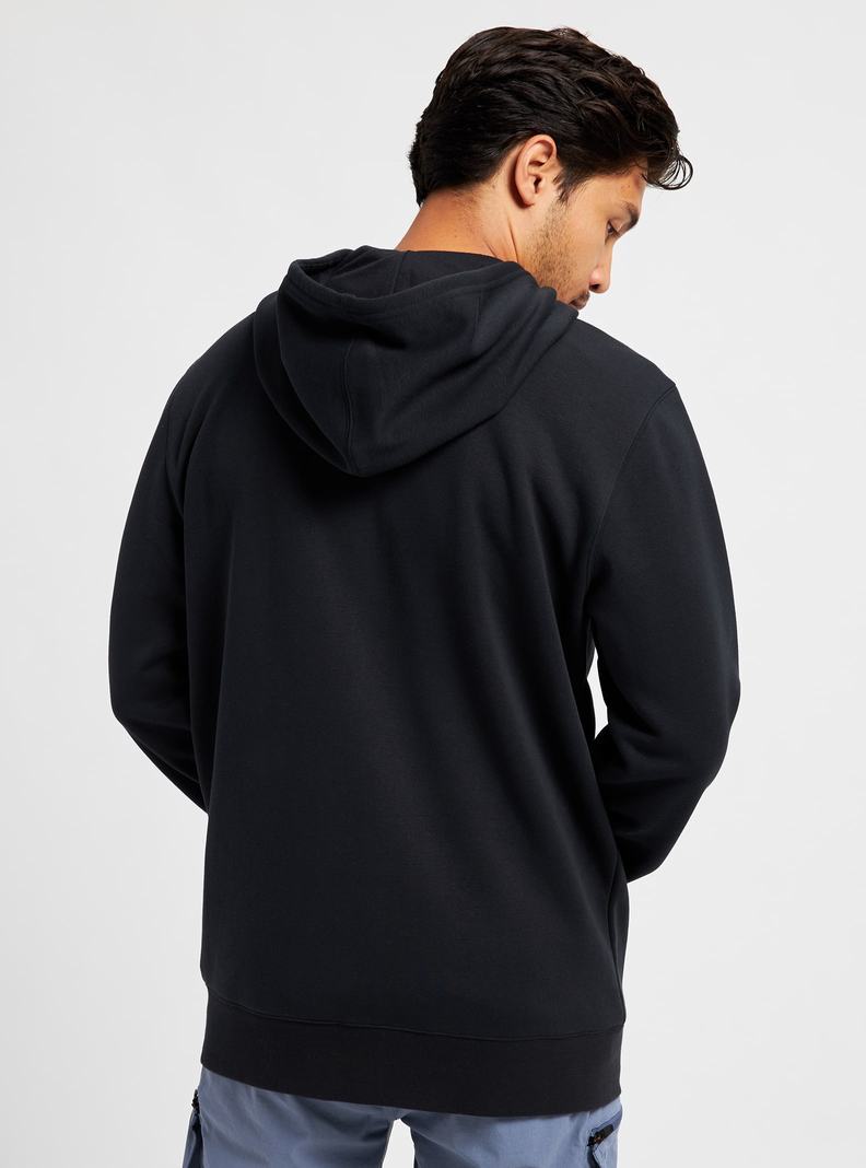 Sweat à capuche Burton Elite Full-Zip Homme Noir | 860752-SAX