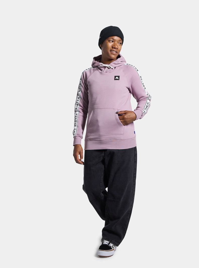Sweat à capuche Burton Lost Things Pullover Femme Lavande | 430792-IAE