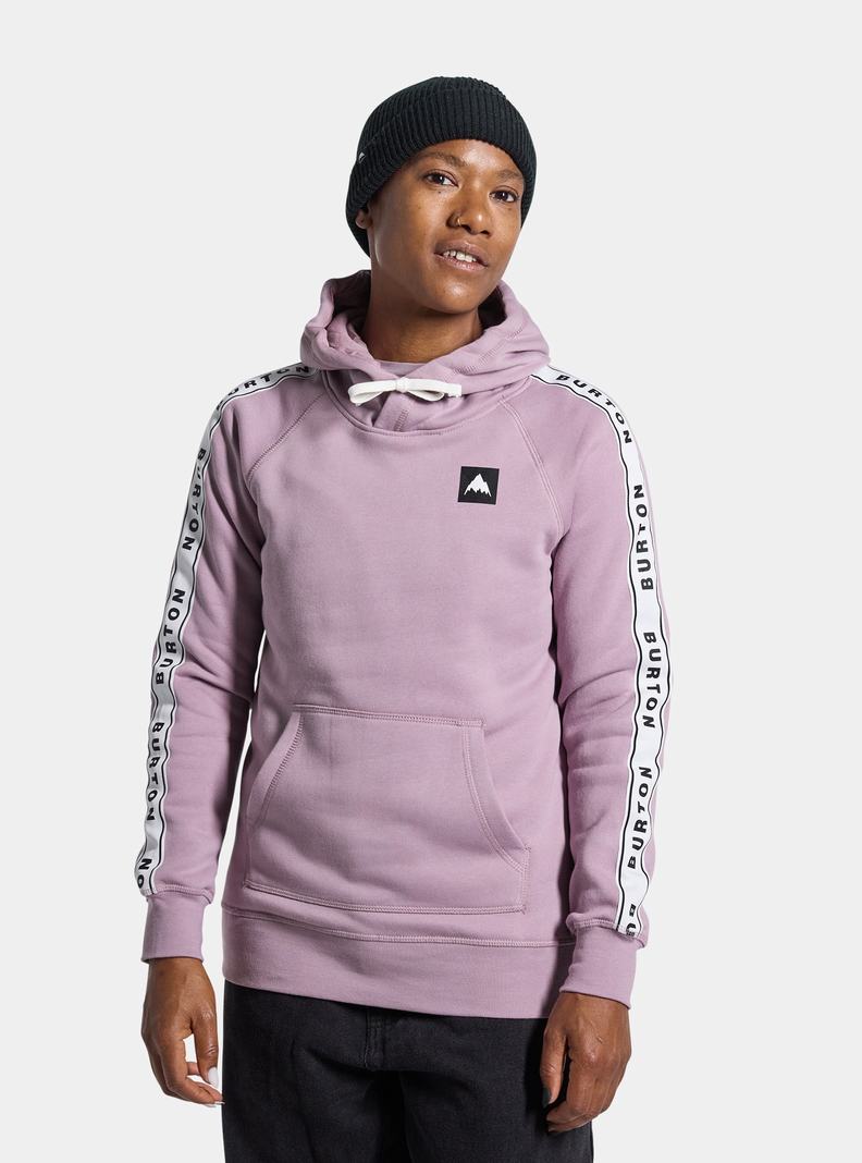 Sweat à capuche Burton Lost Things Pullover Femme Lavande | 430792-IAE