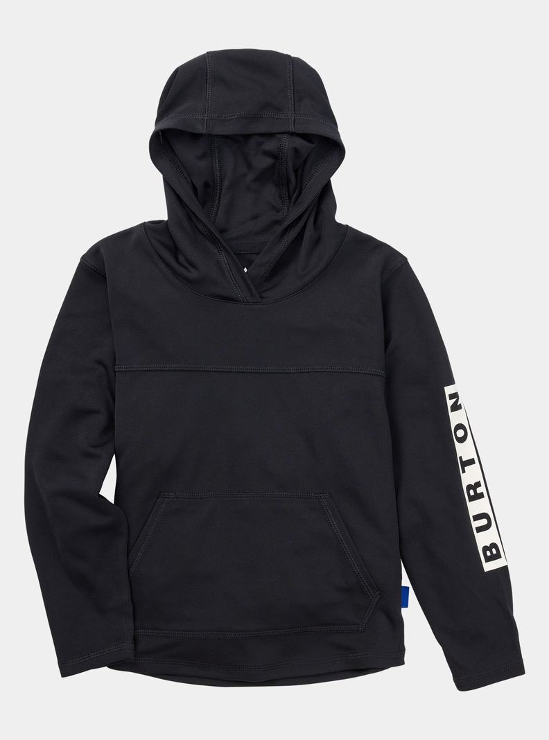 Sweat à capuche Burton Multipath Pullover Enfant Noir | 138624-XJP