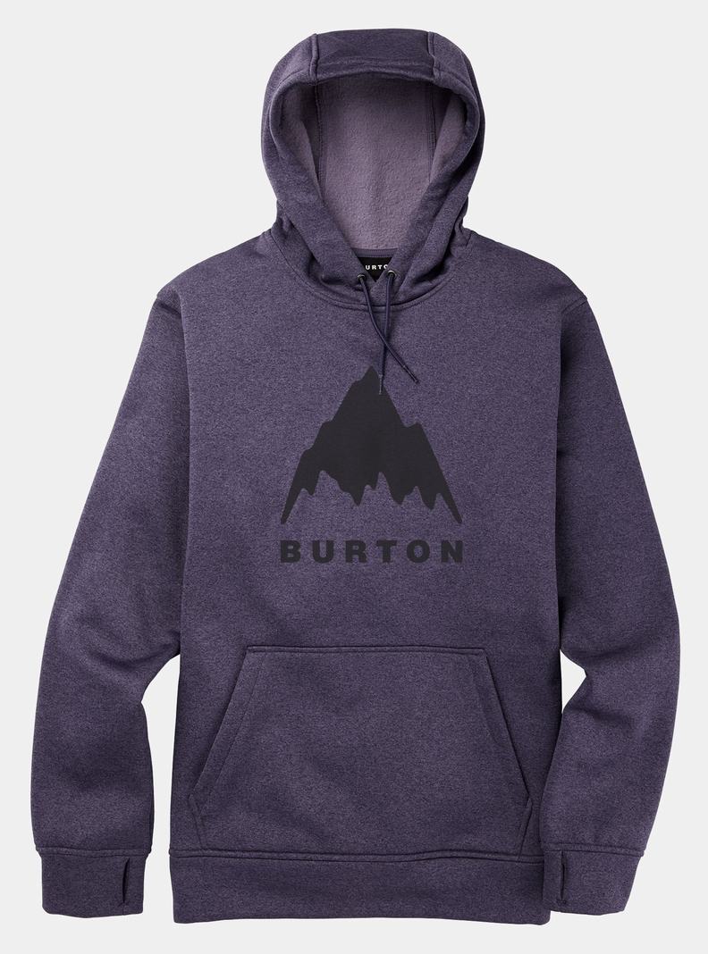 Sweat à capuche Burton Oak Pullover Homme Violette | 753218-XDQ