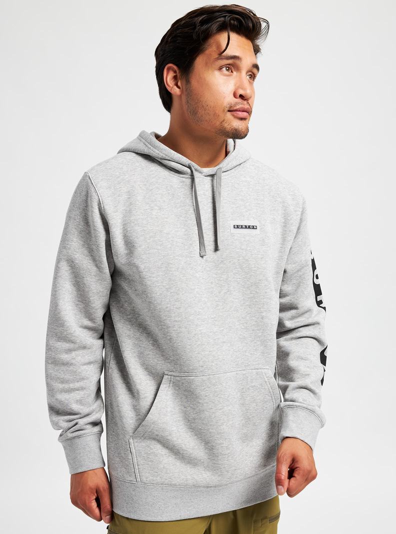 Sweat à capuche Burton Vault Pullover Homme Grise | 120967-VPR
