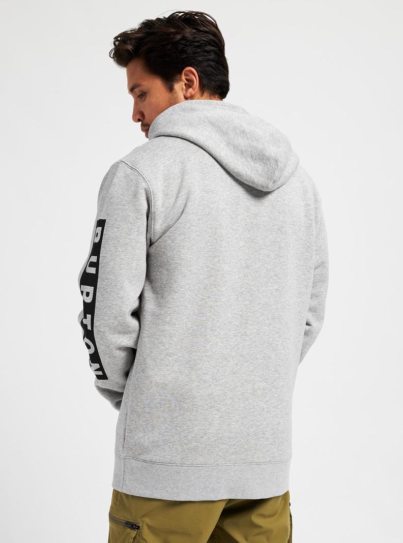 Sweat à capuche Burton Vault Pullover Homme Grise | 120967-VPR