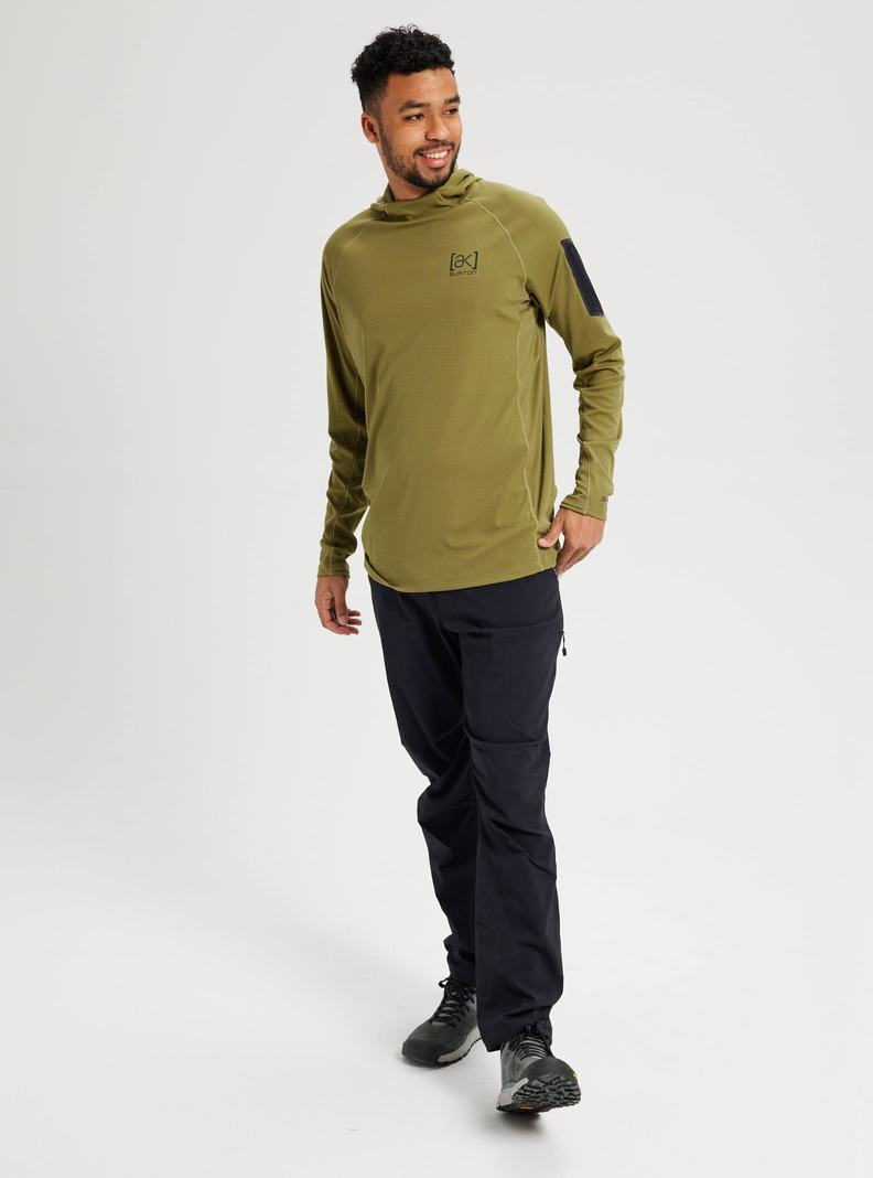 Sweat à capuche Burton [ak] System Homme Vert Olive | 321978-RDX