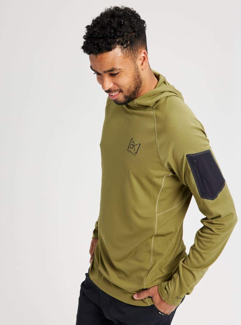 Sweat à capuche Burton [ak] System Homme Vert Olive | 321978-RDX